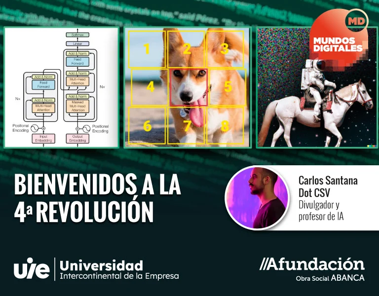 Conferencia Carlos Santana en Mundos Digitales