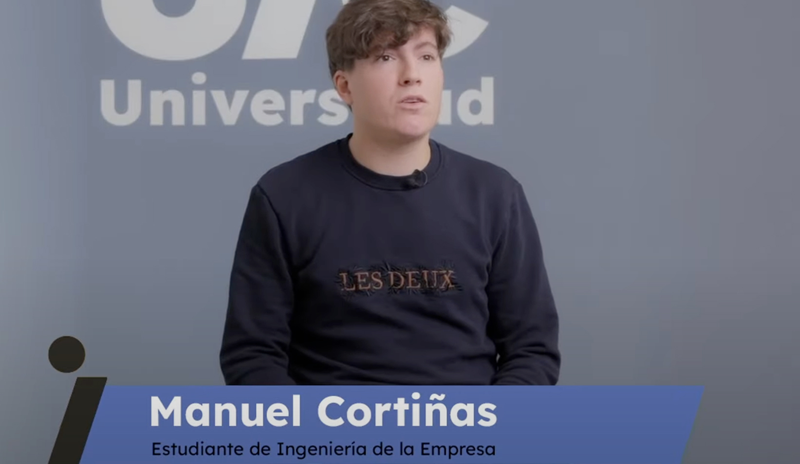 Estudiante del Grado en Ingeniería de la Empresa de la UIE