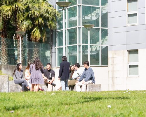 Jardín campus UIE A Coruña